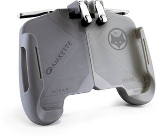 AMKETTE Evo Mobile Game Grip with Dual Triggers and sensitive Silicon Buttons  Gaming Accessory Kit