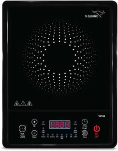 V-Guard 1600 W Induction Cooktop Push Button