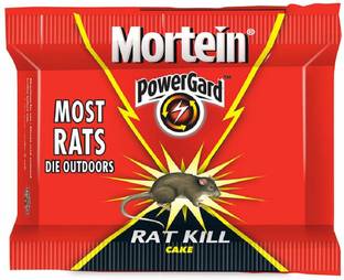 Mortein PowerGard Rat Kill Cake (100 gm), Die Out Doors