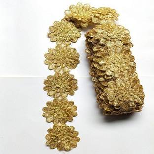Goldstyle GS- Aplick Flower Coding Tissue Goldan Jari Lace Goldstyle Lace Reel