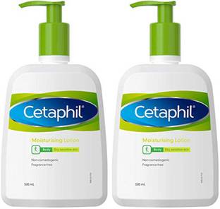 Cetaphil Moisturising Lotion Body For Dry, Sensitive Skin Pack of 2
