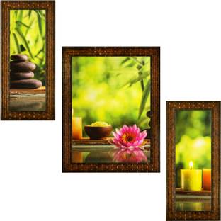Indianara Indianara Framed wall hanging digital art prints 1806 Digital Reprint 13 inch x 22.2 inch Painting