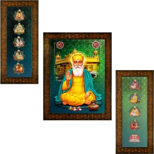 इंडियानारा Indianara Framed wall hanging digital art prints 1815 डिजिटल रीप्रिंट 13 inch x 22.2 inch पेंटिंग