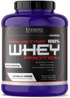 Ultimate Nutrition Prostar 100% Whey Protein - 5.28 lbs Vanilla Creme Whey Protein