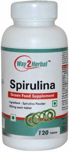 Way2Herbal Spirulina 120