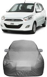 HDSERVICES Car Cover For Hyundai i10 (With Mirror Pockets)