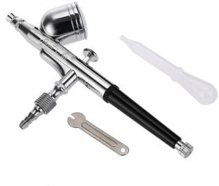 Glass World Industrial Grade Gravity Feed Dual Action Artist Air Brush Paint Pencil Spray Gun Tool Kit Dual Action Artist Air Brush Paint Pencil Spray Gun Tool Kit Air Assisted Sprayer