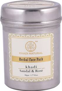 KHADI NATURAL Khadinatural Sandal & Rose Face Pack