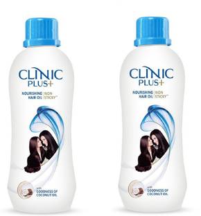 Clinic Plus Nourishing Hair Oil Non Sticky ( 200+200ML )For Men & Women Hair Oil