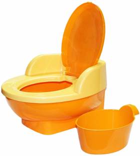 Nabhya Baby Toilet Training Potty Seat with Upper Closing Lid and Removable Bowl Potty Seat Potty Seat