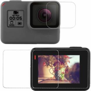 ACUTAS Front and Back Tempered Glass for GoPro Hero 5, GoPro Hero 6