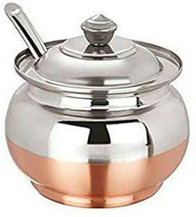 Shoppernation Steel Honey Jar  - 250 ml