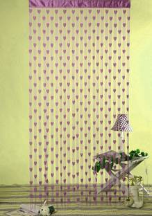 Roomesssentials 183 cm (6 ft) Tissue Window & Door Curtain Single Curtain