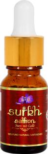 SURKH Saffron - 100% Pure Natural Saffron Kesar Extract - 10 Grams Saffron Liquid Food Essence