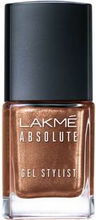 Lakmé Absolute Gel Stylist Nail Color Gold Dust