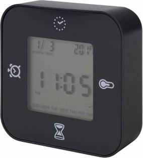 IKEA Digital Black Clock