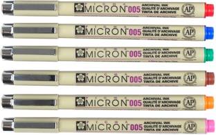 SAKURA Pigma Micron 0.2mm (005) Multicolor Fineliner Pen