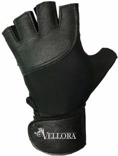 Vellora Sports Gym Gloves Sheep Leather Fitness Training Gym & Fitness Gloves