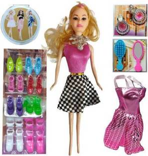 Johnnie Boy Stylish Fashion Doll with beautiful Shoes and accessories