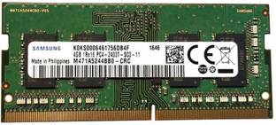 SAMSUNG PC4-19200,1.2V DDR4 4 GB (Single Channel) Laptop, Mac (M471A5244BB0-CRC, 1RX16, DDR4-2400T, LAPTOP MEMORY MODULE)