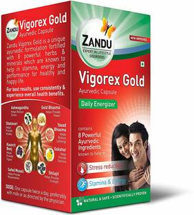 ZANDU Gold Ayurvedic Daily Energizer - 20 Capsules
