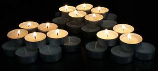 Crafteriors White Tealight Candles Bulk Pack | Paraffin Pressed Wax, Smokeless, Unscented | for Home Decor, Table Center Pieces, Birthday Parties, Diwali and Christmas (50) Candle