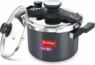 Prestige Clip-On Svachh 5L 5 L Outer Lid Induction Bottom Pressure Cooker
