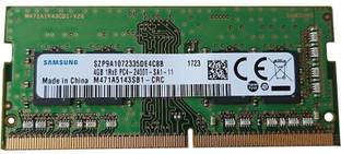 SAMSUNG PC4-2400T, 1.2V , 1Rx8 DDR4 4 GB (Single Channel) Laptop (M471A5143SB1-CRC, DDR4-2400Mhz, laptop RAM)