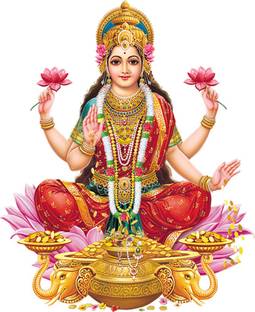 RANGOLI 50 cm GOD Self Adhesive Sticker