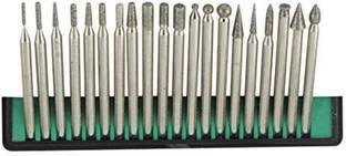 DIY Crafts Diamond Lapidary Cutting Solid Diamond Coated 20 Pcs Rotary Tool