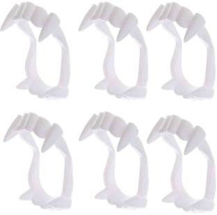 VK MART Plastic Makeup Teeth (Pack of 6) Magic Kit Gag Toy