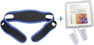 Digital Shoppy Anti Snore Solution Sleep Aids (Stop Snoring Belt and Anti-snore plug) Anti-snoring Device