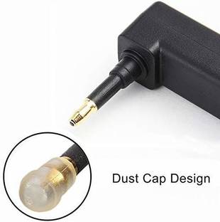 Tobo Fiber Optical Cable 0.05 m Optical Audio Connector Right Angle 90 Degree Adapter.