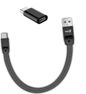 FASTX USB Type C Cable 2 A 0.5 m 2.1A Power Ba