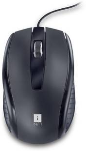 iball Style 63 Wired Ambidextrous Optical Mouse
