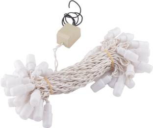 LED serial set 50 LEDs 10.01 m White Flickering Strip Rice Lights