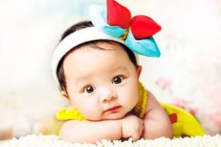 MANIAL 19 baby054 Self Adhesive Sticker
