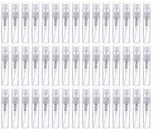 DIY Crafts 5ml Portable Refillable Clear Empty Sprayer Bottle (Pack of 50 5 ml Bottle
