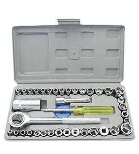 Quality BIt Multi Purpose Combination Socket Wrench Set (40 Pieces) Socket Set