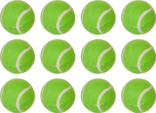 A R ENTERPRISES Green 12 tennis balls Cricket Tennis Ball