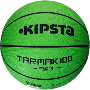 DECATHLON  by Decathlon TARMAK R100 BASKETBALL FOR KIDS SIZE 3 BASKETBALL GREEN Basketball - Size: 3