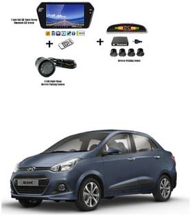 PRTEK Video Monitor with USB & Bluetooth +Reverse Parking Camera 0124 Reverse Assist Camera System