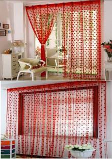 smwebindia 220 cm (7 ft) Net Door Curtain (Pack Of 4)