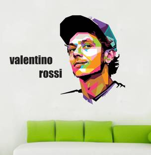 fuzzy 68 cm Valentino Rossi Self Adhesive Sticker