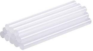 Aryshaa 11MM Transparent Hot Melt Glue Sticks for DIY and Craft Work (11 Pcs) Adhesive