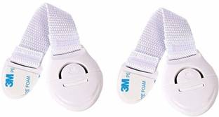 BONIRY Baby/Child Safety Lock,Cabinet Lock/Latch ,Safety Lock for Cabinet, Drawer, Fridge for baby child infant Safety Latch with strong tape 2 piece