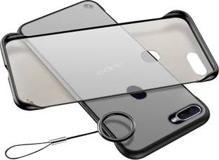 Vaku Luxos Back Cover for Oppo A7, Frameless Semi Transparent Case