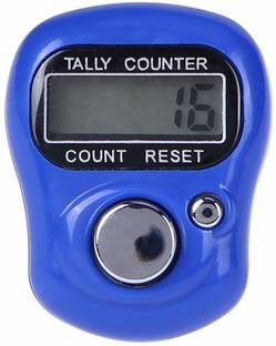 VOLTegIC ™ Mini LCD Electronic Digital Display Finger Hand Tally Counter Counting Digital Tally Counter