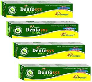 Dr. Morepen Dentosys Herbal Toothpaste ( 4 Pc x 100 gm ) Toothpaste