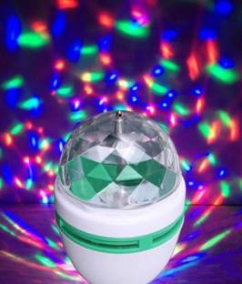 ESP LED ROTATING BULB IN MULTI-COLOR-1 PC Single Disco Ball (Ball Diameter: 3 cm) Single Disco Ball